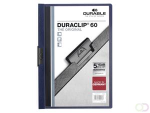 Durable DURACLIP 60 KLEMMAP NACHTBLAUW