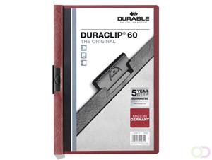 Durable DURACLIP 60 KLEMMAP DONKERROOD