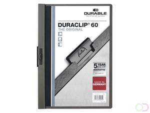 DURABLE Klemmhefter DURACLIP ORIGINAL 60, DIN A4, anthrazit