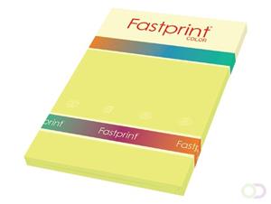 Fastprint Kopieerpapier  A4 80gr geel 100vel