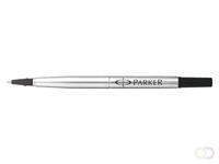 Parker Rollerpenvulling  zwart fijn 0.5mm