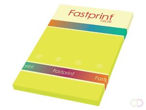 Fastprint Kopieerpapier  A4 120gr zwavelgeel 100vel