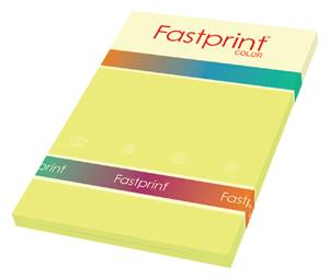 Fastprint Kopieerpapier  A4 120gr geel 100vel