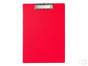 Maul Schrijfplaat A4 , bekleed met folie, rood