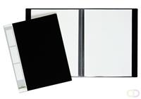 DURABLE Sichtbuch DURALOOK, A4, mit 20 Sichthüllen, schwarz