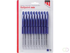 Quantore Balpen  drukknop blauw