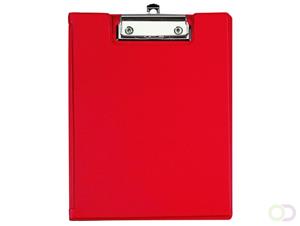 Maul Schrijfplaat A5 , bekleed met folie, rood