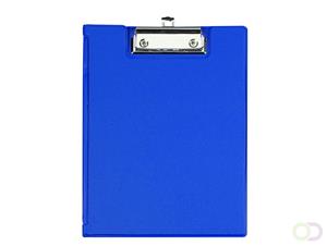 Maul Schrijfplaat A5 , bekleed met folie, blauw