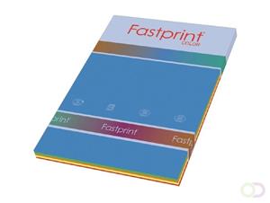 Fastprint Kopieerpapier  A4 80gr 5 felle kleuren 250vel