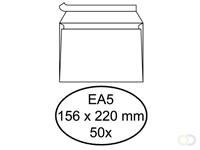 Envelop  bank EA5 156x220mm zelfklevend wit 50stuks