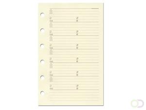 Mini 50 Vel Alfabet Papier Met Symbolen, Crème