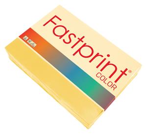 Fastprint Kopieerpapier  A4 120gr diepgeel 250vel