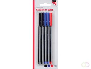 Quantore Fineliner  188 rond 0.4mm assorti