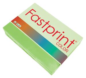 Fastprint Kopieerpapier  A4 80gr helgroen 500vel