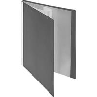 Foldersys Sichtbuch A4 10 Hüllen Rückentasche PP neutral grau