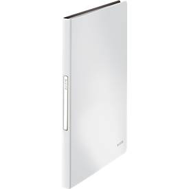 LEITZ Sichtbuch Solid, A4, PP, mit 40 Hüllen, weiß