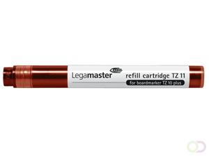 LegaMaster Navulpatroon TZ 11 zwart voor het navullen van board marker PLUS TZ 10 doos van 5