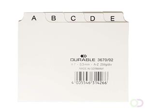 TABKAARTEN A/Z A7 WIT