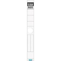 ELBA Ordnerrücken-Etiketten , ELBA RADO,  - lang/breit, weiß