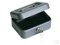 pavo Geldkassette, grau, Maße: (B)150 x (T)115 x (H)80 mm