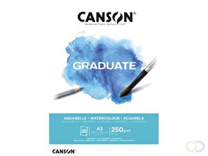 Canson Aquarelblok  A3 300gr 10vel