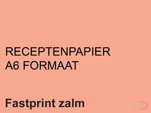 Fastprint Receptpapier  A6 80gr roze 2000vel