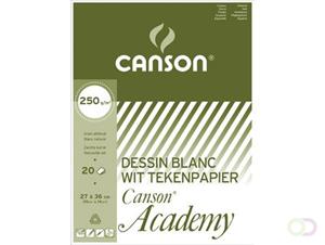 Canson Tekenblok  academy ft 27 x 36 cm