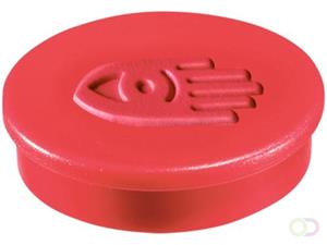 LegaMaster Hechtmagneet 35 mm rood set van 10