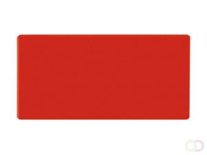 LegaMaster Magnetisch symbool, vorm Rechthoeken 30 x 60 mm, rood