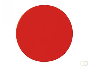 LegaMaster Magnetisch symbool, vorm Rondjes 10 mm, rood
