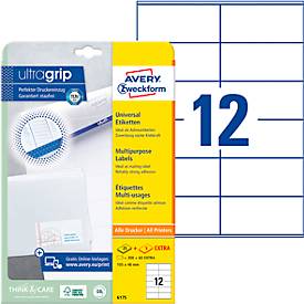 Avery Zweckform AVERY Doel van het formulier Universele etiketten 6175, 300 + 60 stuks.