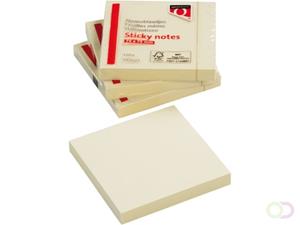 Quantore Memoblaadjes  75x75mm geel