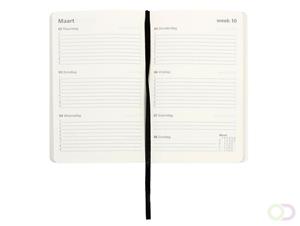 Schoolagenda 2024-2025 18mnd Ryam Studie 7dagen/2pagina's zwart