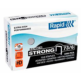 Rapid SuperStrong nietjes 73/6, niet tot 15 vellen, 5000 stuks