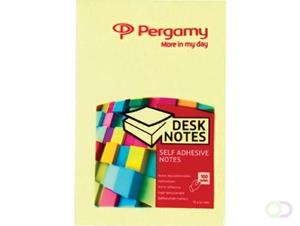 Pergamy notes ft 51 x 76 mm, geel