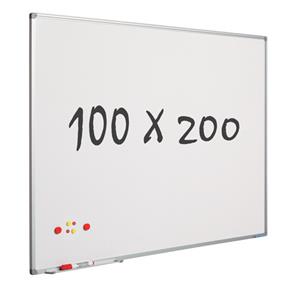 Quantore Whiteboard  90x120cm magnetisch gelakt staal