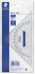 Staedtler Mars Geodriehoek Mars 568 Acryl. 16 cm