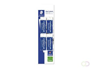 Staedtler Mars Gum Mars plastic Wit (blister 4 stuks)