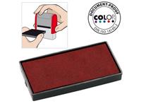 COLOP Ersatzstempelkissen E/40, rot, Doppelpack