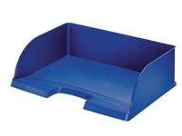 LEITZ Briefablage Plus Jumbo, DIN A4 quer, Polystyrol, blau