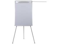 BI-Office Flipchart Magnetic 70x100cm grau auf Dreibeinstativ mit Armen