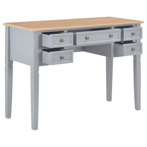 vidaXL Schrijftafel 109,5x45x77,5 cm hout grijs