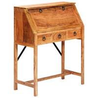 vidaXL Schreibtisch 90×40×107 cm Massivholz Akazie Braun