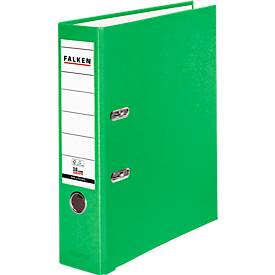 Falken PP-kleurige map, DIN A4, ruggengraatbreedte 50 mm of 80 mm, DIN A4.