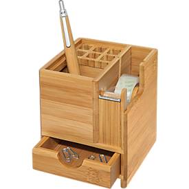 Wedo bureau organizer CUBE, van bamboe