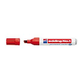 Edding VILTSTIFT  1 BEITEL 1-5MM ROOD