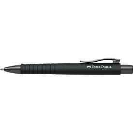 FABER-CASTELL Druckkugelschreiber POLY BALL XB, all black