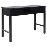 vidaXL Schreibtisch  Schwarz