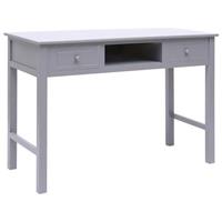 vidaXL Schreibtisch  Grau