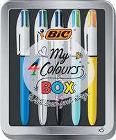 Bic My 4 Colours Box 5-delig